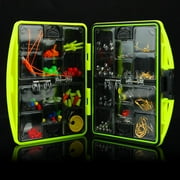 Oneshit Multifunctional Fishing Tackle Kit Hooks Spoon Accessories Box Tools Set Fishing Clearance
